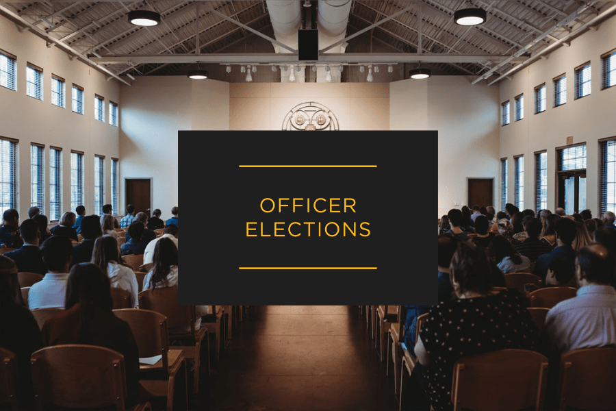Officer Elections: March 3