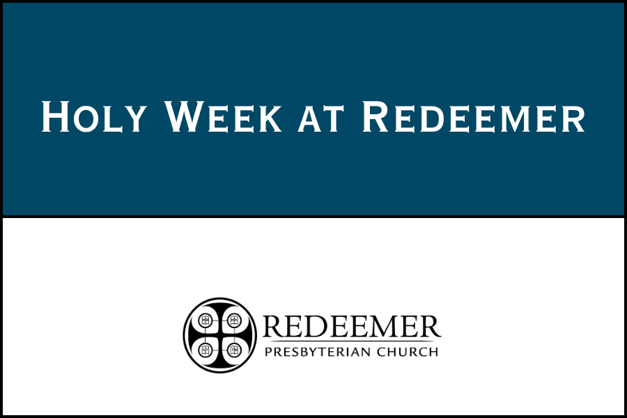 Holy Week 2026