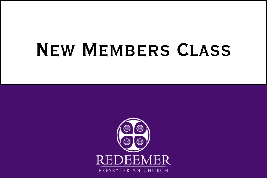 New Members Class